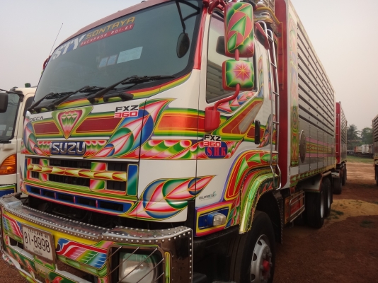 ขายด่วน  รถสิบล้อสองเพลาดั้มพ์พ่วง   แม่-ลูก   สภาพดีมาก  พร้อมใช้งาน  ISUZU   DEGA  360 ปี 52