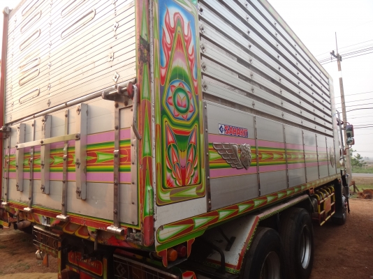 ขายด่วน  รถสิบล้อสองเพลาดั้มพ์พ่วง   แม่-ลูก   สภาพดีมาก  พร้อมใช้งาน  ISUZU   DEGA  360 ปี 52