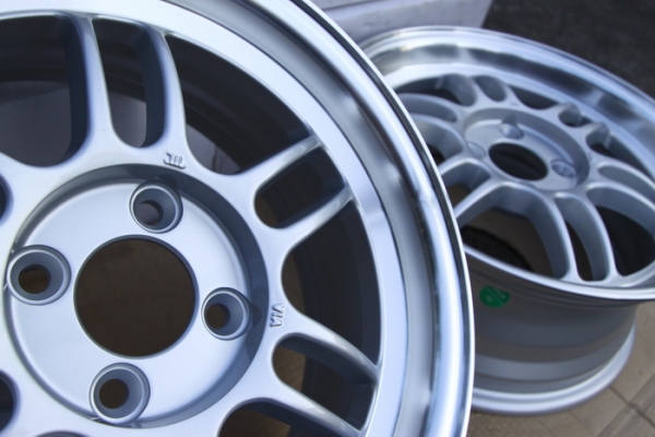 ล้อใหม่15 RPF1 กว้าง6.5 ออฟ38 4รู100 สีบรอนซ์ ขอบเงา