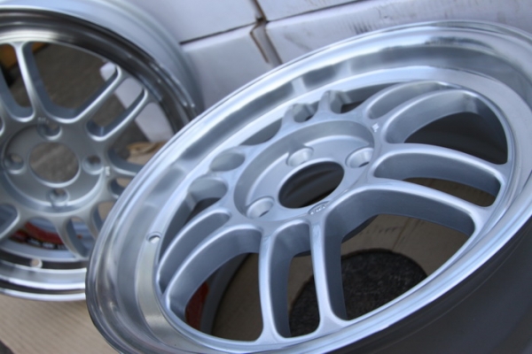 ล้อใหม่15 RPF1 กว้าง6.5 ออฟ38 4รู100 สีบรอนซ์ ขอบเงา