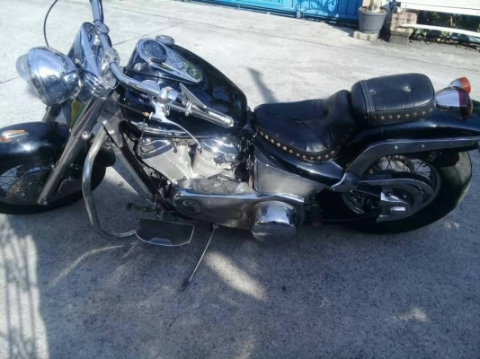 ขายมอไซต์ Chopper Honda Steed 1994 สภาพดีสวยขนาด 600cc มีเล่มทะเบียนแท้พร้อมเอกสารชุดโอน ครบ ขายราคา 145,000.-บาท สนใจติดต่อมาได้เลยคับ รถจอดกรุงเทพคับ