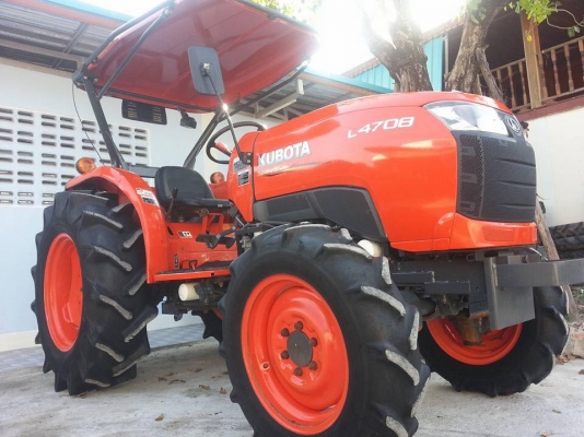 คูโบต้า L4708DT 4 WD ตัวเปล่าแน่นๆ เล่มทะเบียนพร้อม มือเดียวออกห้าง