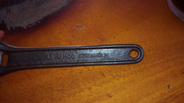 ประแจเลื่อนBAHCO  6"