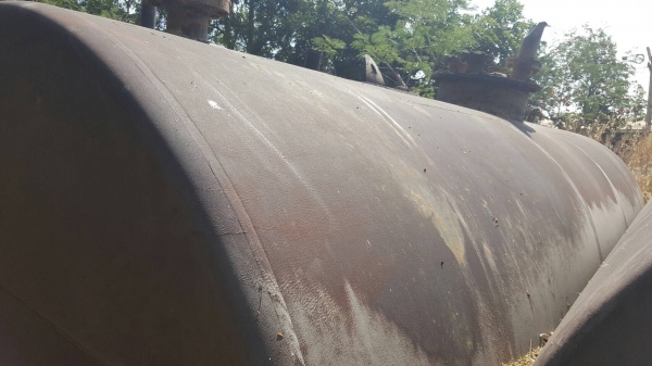 ขาย ถังน้ำมัน 20,000 แบบฝังใต้ดิน สภาพดีไม่มีผุ มีให้เลือก 4 ใบ