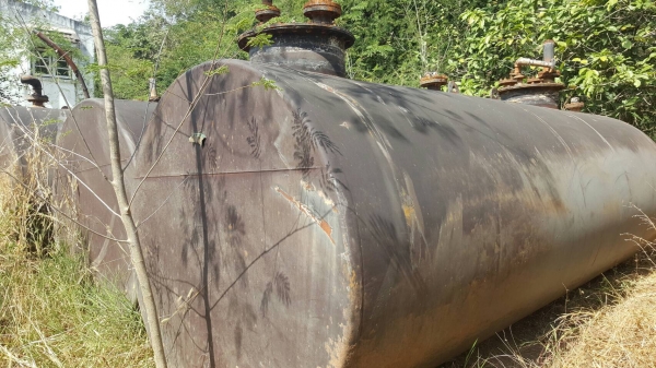 ขาย ถังน้ำมัน 20,000 แบบฝังใต้ดิน สภาพดีไม่มีผุ มีให้เลือก 4 ใบ