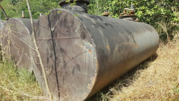 ขาย ถังน้ำมัน 20,000 แบบฝังใต้ดิน สภาพดีไม่มีผุ มีให้เลือก 4 ใบ