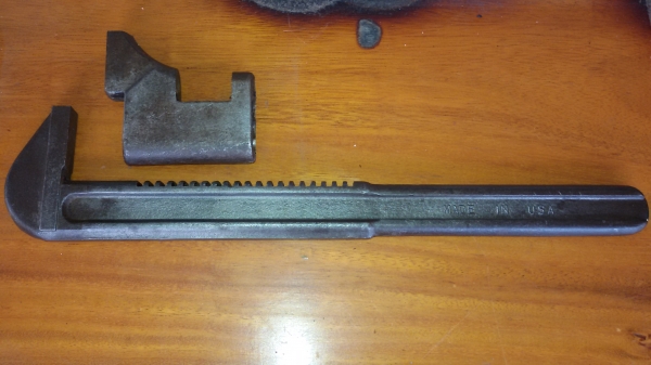 ประแจเลื่อนคอม้าU.S.