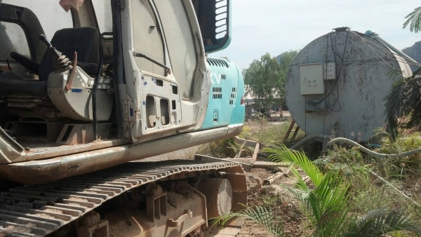 ขายด่วน KOBELCO SK220MART-5 สภาพพร้อมใช้งาน ไฟฟ้าอยู่ โซ่ช่วงล่างสวย เฟรมดี เครื่องปั้มพร้อมทำงาน เอกสารเล่มทะเบียน