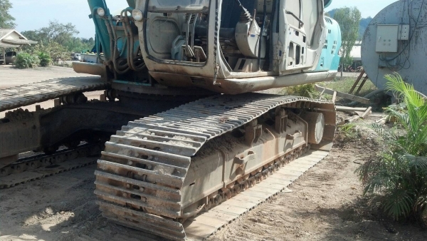 ขายด่วน KOBELCO SK220MART-5 สภาพพร้อมใช้งาน ไฟฟ้าอยู่ โซ่ช่วงล่างสวย เฟรมดี เครื่องปั้มพร้อมทำงาน เอกสารเล่มทะเบียน