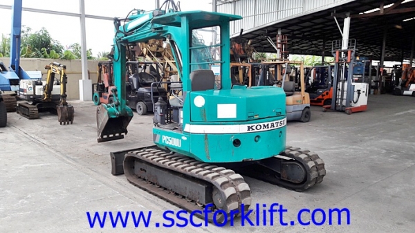 ขายรถขุด KOMATSU PC50UU-1นำเข้าเองจากญี่ปุ่น