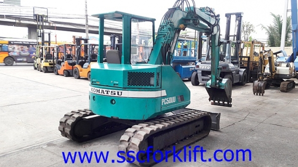 ขายรถขุด KOMATSU PC50UU-1นำเข้าเองจากญี่ปุ่น