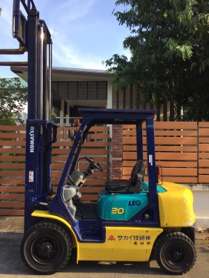 FOLKLIFT KOMATSU FG20T-12  ขนาด 2 ตัน เครื่องยนต์ H20 เบนซิล 4 สูบ "เกียร์ AUTO"