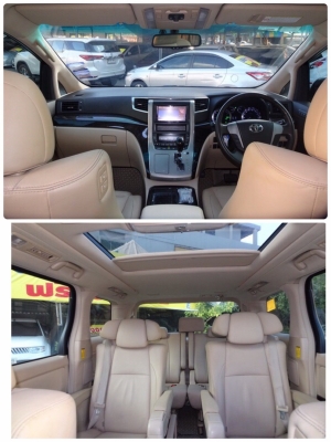 TOYOTA ALPHARD 2.4 HV ElECTRICAL เกียร์AT ปี 2013 โทร 062-991-6649  ดาวออโต้เบสท์