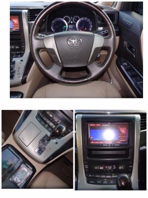 TOYOTA ALPHARD 2.4 HV ElECTRICAL เกียร์AT ปี 2013 โทร 062-991-6649  ดาวออโต้เบสท์