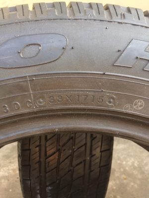 ขายยาง TOYO H/T OPEN COUNTRY 235-60-18 ปี15 ดอกหนาจัด ไม่มีปะ ไม่มีตำหนิ คู่ละ 3,000 บาท