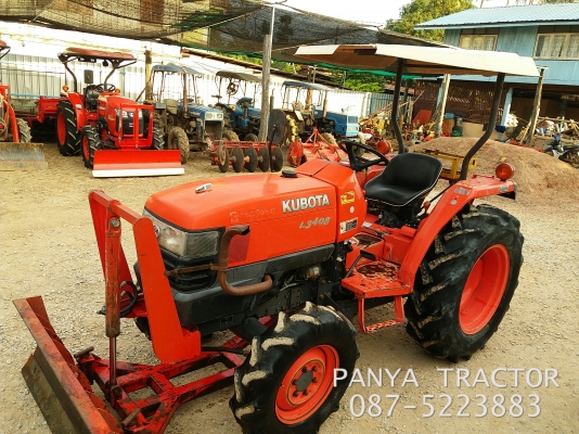 ปัญญาแทรคเตอร์..จัดมาให้ครับ ด่วน!!!คูโบต้า L3408 พร้อมใบมีดคานล่างพร้อมผาน6&times;22 สีเดิมๆทั้งคัน เล่มทะเบียนพร้อม สภาพพร้อมใช้ จัส่ง อ.บึงสามัคคี จ.กำแพงเพชร