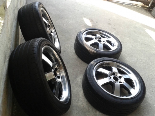 ขอบ17นิ้ว5รู114 พร้อมยาง ชุดนี้ ราคา 7300 บาท ขอบ17นิ้ว5รู114 พร้อมยาง ชุดนี้ ราคา 7300 บาท