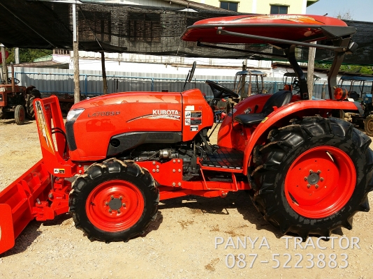 ปัญญาแทรคเตอร์..จัดมาให้ครับ ด่วน!!!คูโบต้า L4708SPใบมีดคานล่างFD185พร้อมผาน6&times;24(CMTใหม่)สภาพพร้อมใช้ จัดส่ง อ.สมเด็จ จ.การสินธิ์
