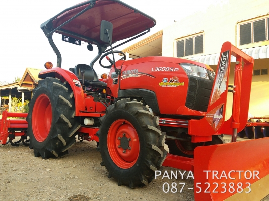 ปัญญาแทรคเตอร์..จัดมาให้ครับ ด่วน!!!คูโบต้า L3608SP พร้อมใบมีดคานล่างFD163พร้อมโรตาลี่RX164เล่มทะเบียนพร้อม สภาพพร้อมใช้ จัดส่ง อำเภอสวรรคโลกจังหวัดสุโขทัย