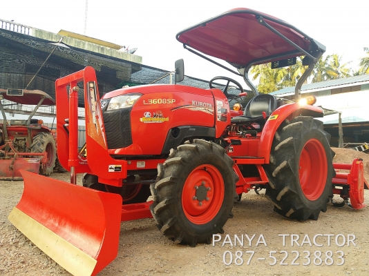 ปัญญาแทรคเตอร์..จัดมาให้ครับ ด่วน!!!คูโบต้า L3608SP พร้อมใบมีดคานล่างFD163พร้อมโรตาลี่RX164เล่มทะเบียนพร้อม สภาพพร้อมใช้ จัดส่ง อำเภอสวรรคโลกจังหวัดสุโขทัย