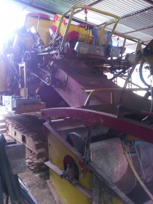 ขายรถเกี่ยวข้าว เกษตรพัฒนา ปลดหนี้195ช่วงล่าง10ปั๊มไดกิ้น22 มอเตอร์90อุ้ม2.5 ทำงานทุกปี