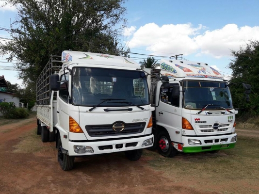 ขาย6ล้อHINO MEGA150 ปี48กระบะยาว5.50เมตร มีคอกแผงเสริมข้าง เอกสารทะเบียนครบ ติดต่อ 080-7964423 085-7