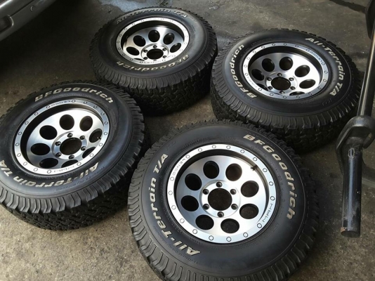 Lenso Max1 + BF All USA. 265/75/16 ปลายปี13 สวยๆ 1ชุด Lenso Max1 + BF All USA. 265/75/16 ปลายปี13 สวยๆ 1ชุด