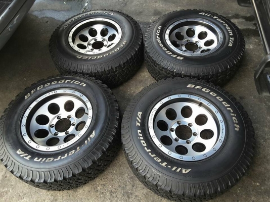 Lenso Max1 + BF All USA. 265/75/16 ปลายปี13 สวยๆ 1ชุด