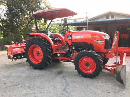 ขายรถไถคูโบต้า L4708(4WD)2เพลาใช้งานน้อยมาก 500 ชั่วโมง สภาพนางฟ้ค่ะ