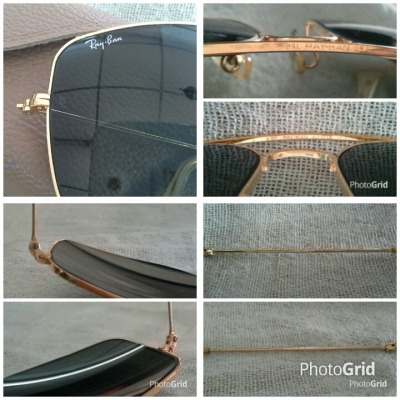 แว่นตาอเมริกันแฮนด์เมดยุค &#039;70s ยิ่งใหญ่ระดับตำนาน B&amp;L RAY-BAN EXPLORER USA บิ๊กไซซ์! ตัวแท้