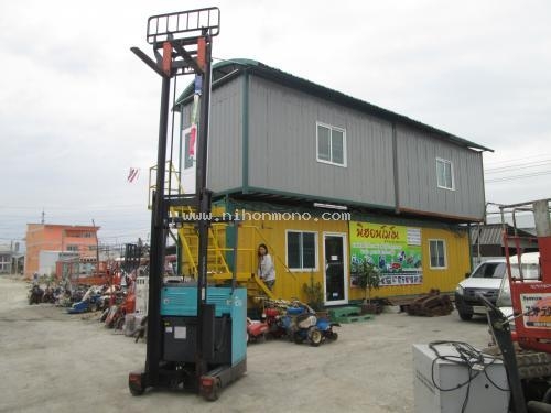 ราคาพิเศษ 87,000 บาท!! รถยกไฟฟ้ายืนขับ TOYOTA 6FBR10 รหัสสินค้า : 80904621 www.nihonmono.com