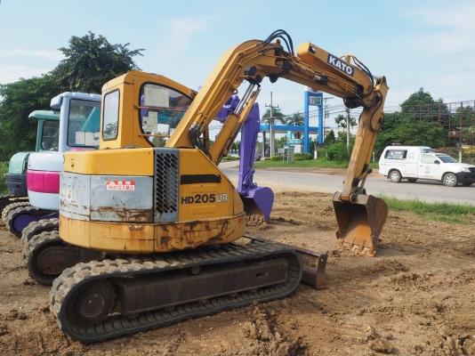 ขายรถขุดเก่าญี่ปุ่น KATO HD205UR เครื่องยนต์K4N