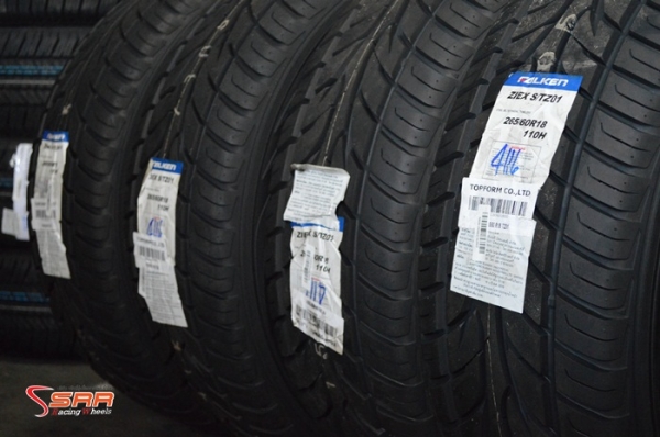FALKEN TZ01 265/60R18 ยางญี่ปุ่นเส้นละ 6,000 บาท FALKEN TZ01 265/60R18 ยางญี่ปุ่นเส้นละ 6,000 บาท