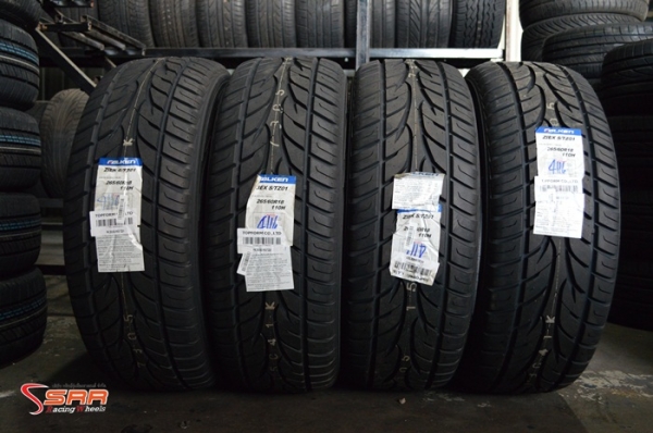 FALKEN TZ01 265/60R18 ยางญี่ปุ่นเส้นละ 6,000 บาท