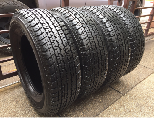 ยาง Bridgestone 255 65 17 ปี15 ดอกเต็ม ใช้ยาว ราคาไม่แพง