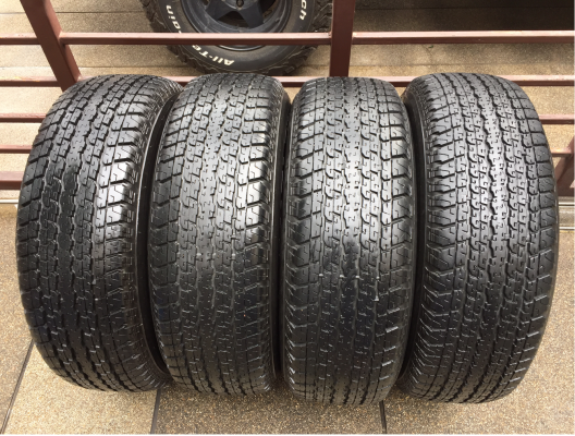 ยาง Bridgestone 255 65 17 ปี15 ดอกเต็ม ใช้ยาว ราคาไม่แพง