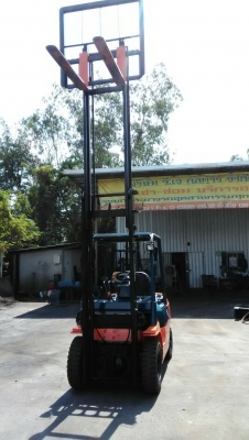 Toyota7fd25ขนาด2.5ตัน เสา4เมตร เกียร์ออร์โต้ เครื่องยนต์ดีเซล1DZ2 ราคาต่อรองได้0816161541