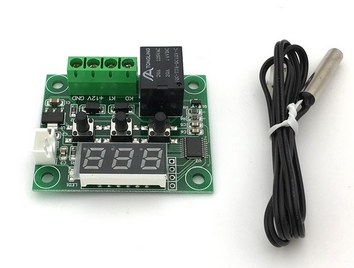 บอร์ดควบคุมอุณหภูมิ จอดิจิตอล 12v บอร์ดควบคุมอุณหภูมิ จอดิจิตอล 12v
