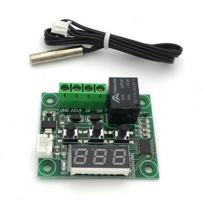 บอร์ดควบคุมอุณหภูมิ จอดิจิตอล 12v บอร์ดควบคุมอุณหภูมิ จอดิจิตอล 12v