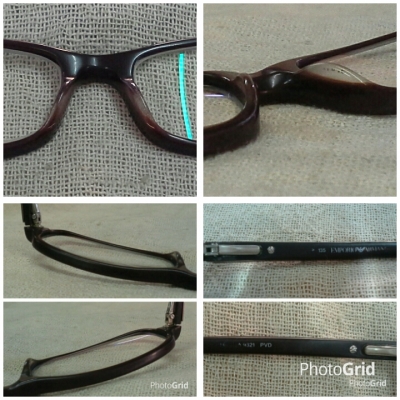 แว่นสายตายาวซุปเปอร์แบรนด์แถวหน้าของโลก Authentic EMPORIO ARMANI handmade in Italy ค่าสายตา +300 ตัว