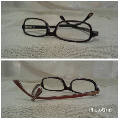 แว่นสายตายาวซุปเปอร์แบรนด์แถวหน้าของโลก Authentic EMPORIO ARMANI handmade in Italy ค่าสายตา +300 ตัว