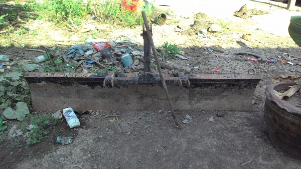 ใบมีดติดท้ายรถไถสภาพดีพร้อมใช้เก่าเก็บคับ