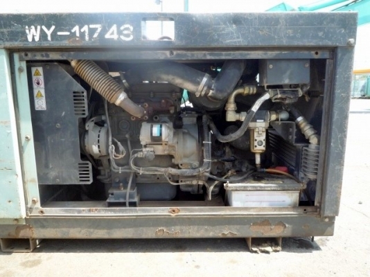 Airman PDS90SC เครื่องปั๊มลม 90CFM : 7บาร์  2678ชั่วโมง นำเข้าจากญี่ปุ่น โทร. 080-6565422 (หนิง)