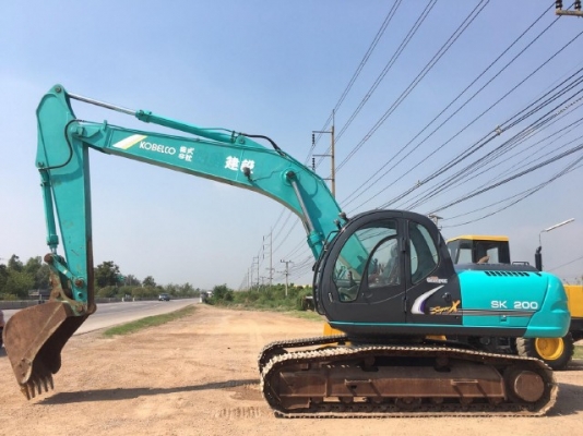 ขายรถแบคโฮ KOBELCO SK200 MARK5 SUPER รถนอกนำเข้าเองจากญี่ปุ่น สภาพสวยพร้อมใช้งาน มีVDOการทำงานครับ ขายรถแบคโฮ KOBELCO SK200 MARK5 SUPER รถนอกนำเข้าเองจากญี่ปุ่น สภาพสวยพร้อมใช้งาน มีVDOการทำงานครับ