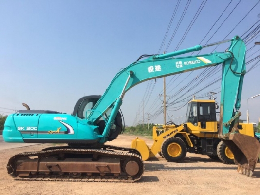 ขายรถแบคโฮ KOBELCO SK200 MARK5 SUPER รถนอกนำเข้าเองจากญี่ปุ่น สภาพสวยพร้อมใช้งาน มีVDOการทำงานครับ ขายรถแบคโฮ KOBELCO SK200 MARK5 SUPER รถนอกนำเข้าเองจากญี่ปุ่น สภาพสวยพร้อมใช้งาน มีVDOการทำงานครับ