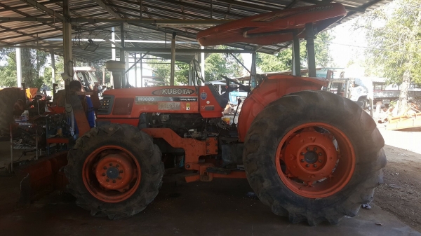 ขายด่วน Kubota M9000 ราคาเบาๆ ใบดันหน้า ผานหลัง ราคา 345000