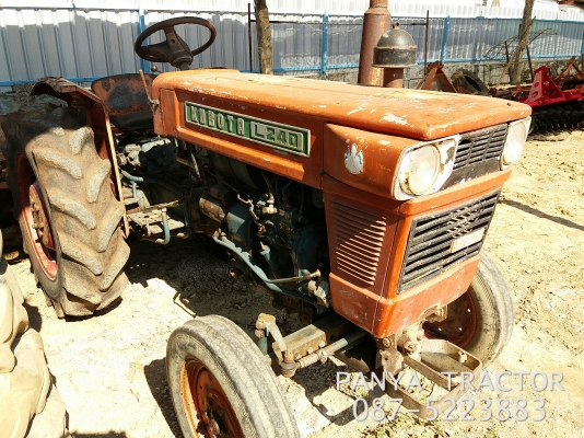 ปัญญาแทรคเตอร์..จัดมาให้ครับ ด่วน!!!คูโบต้า L240 ตัวเปล่า เก่านอก สภาพเดิมๆ จัดส่ง อทรายทอง จ.กำแพงเพชร