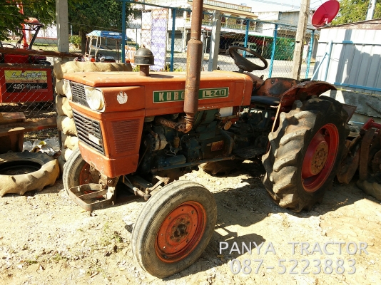 ปัญญาแทรคเตอร์..จัดมาให้ครับ ด่วน!!!คูโบต้า L240 ตัวเปล่า เก่านอก สภาพเดิมๆ จัดส่ง อทรายทอง จ.กำแพงเพชร