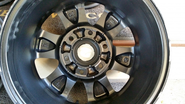 ล้อแม็กมาสด้า กระบะ ขอบ16 6รู139.7 สภาพสวยๆ