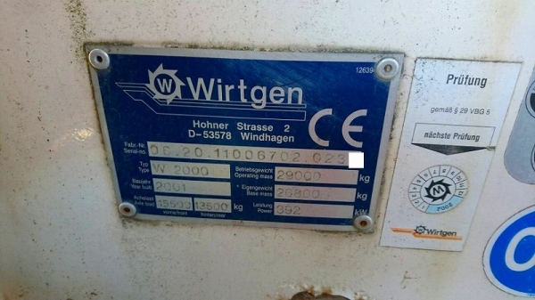 WIRTGEN W2000 รถอยู่ญี่ปุ่น สายด่วน 085-904-9669 เก่ง NDT(T WIRTGEN W2000 รถอยู่ญี่ปุ่น สายด่วน 085-904-9669 เก่ง NDT(T